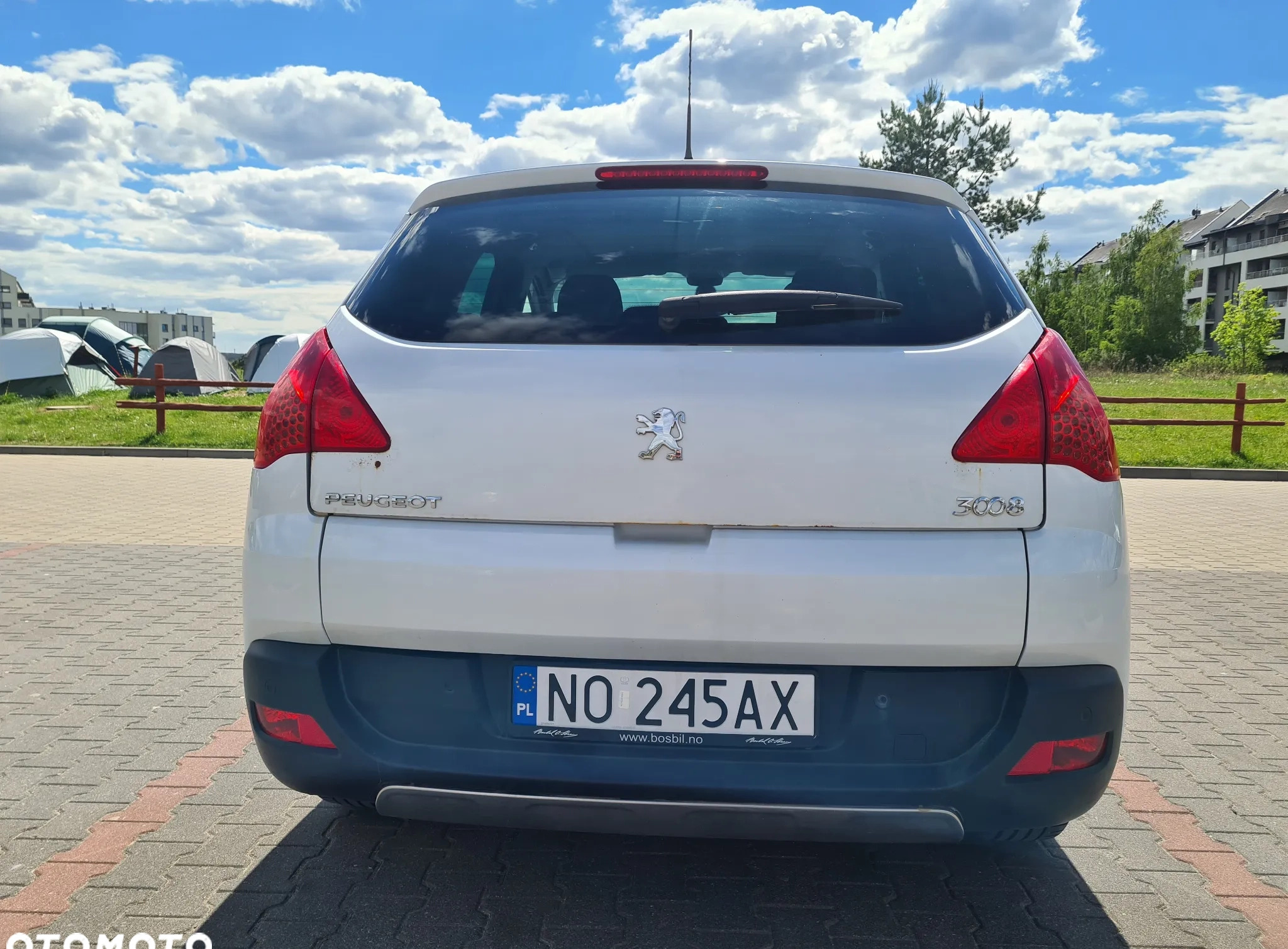 Peugeot 3008 cena 13500 przebieg: 245000, rok produkcji 2009 z Olsztyn małe 781